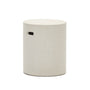 Aiguablava Outdoor Stool - White / 37cm Diameter