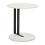 Amara Linear Side Table - White