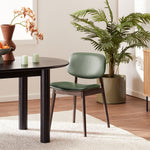 Olive Green / Walnut