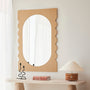 Azzurra Oak Wall Mirror - Azzurra Oak Wall Mirror
