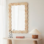 Carmella Burlwood Wall Mirror