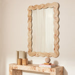 Carmella Burlwood Wall Mirror