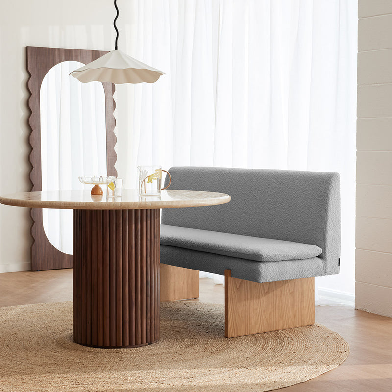 Maya Warm Grey Boucle