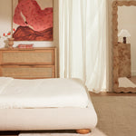 Amalfi Boucle King Bed (Sand)