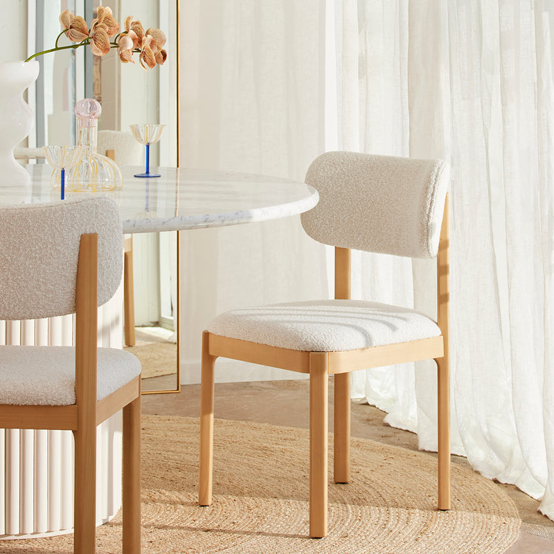 Trivoli Boucle Dining Chair