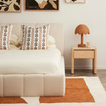 Allocco Queen Bed (Cream)