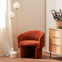 Adele Armchair - Rust