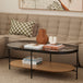 Glam Oval Coffee Table