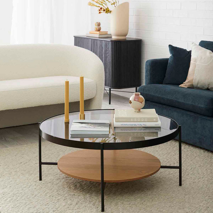 Glam Round Coffee Table