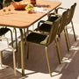 Dune Outdoor Woven Dining Chair - Olive / Olive Woven Cord