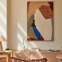 Life x MON Eclipse Print - Blue / Framed Canvas / 42 x 62cm