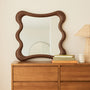 Hubert Wall Mirror - Walnut