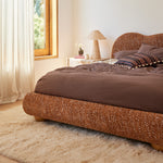 Terracotta Mixed Boucle