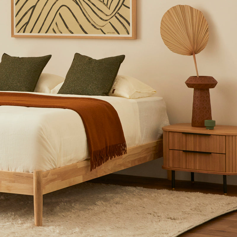 Luna Timber Queen Bed Frame