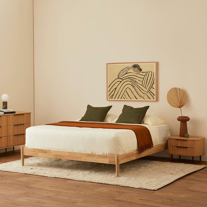 Luna Timber King Bed Frame