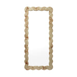 Carmella Burlwood Floor Mirror