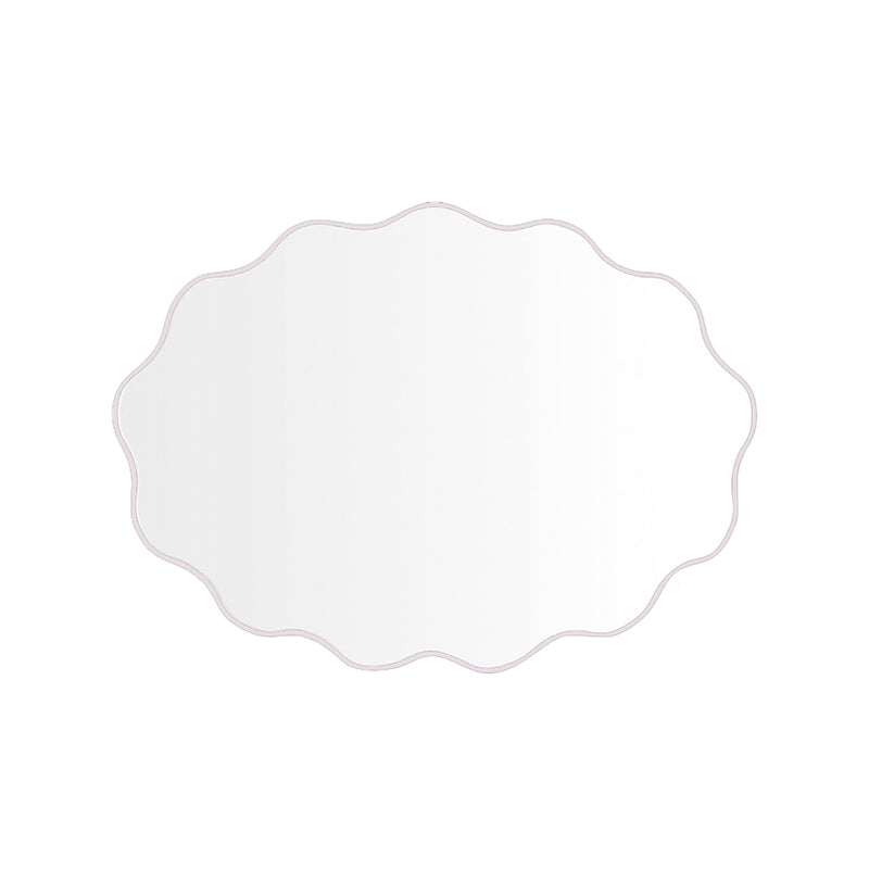 Artemis Oval Mirror (Lilac)