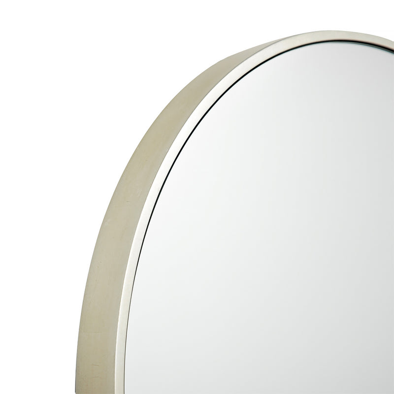 Bella Round Mirror (Silver)