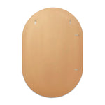 Bjorn Oval Mirror (Brass)