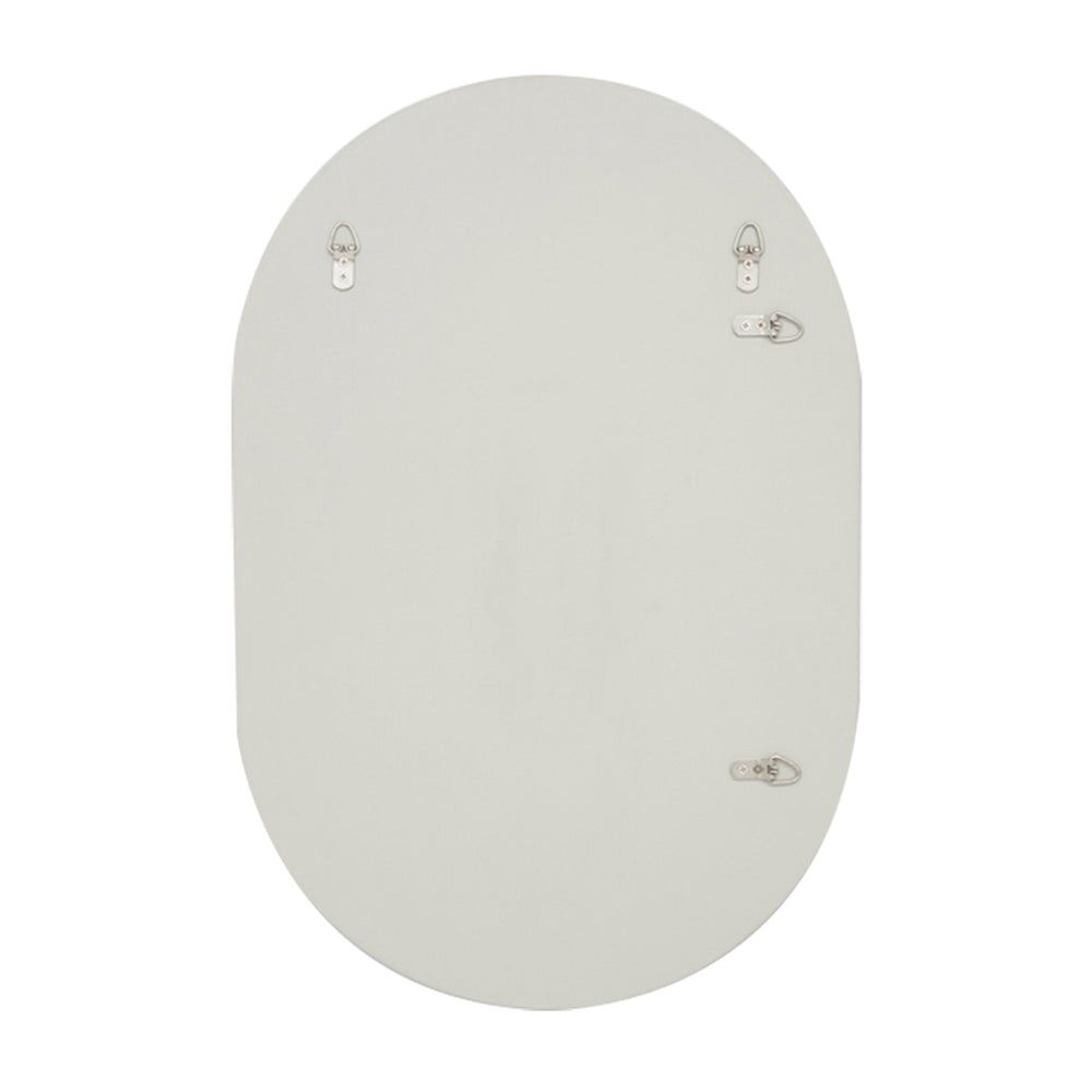 Bjorn Oval Mirror (Dove)