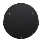 Dawn Round Mirror (Black)