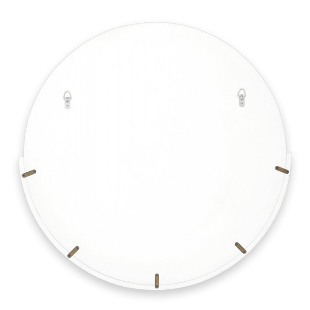 Dawn Round Mirror (Bright White)