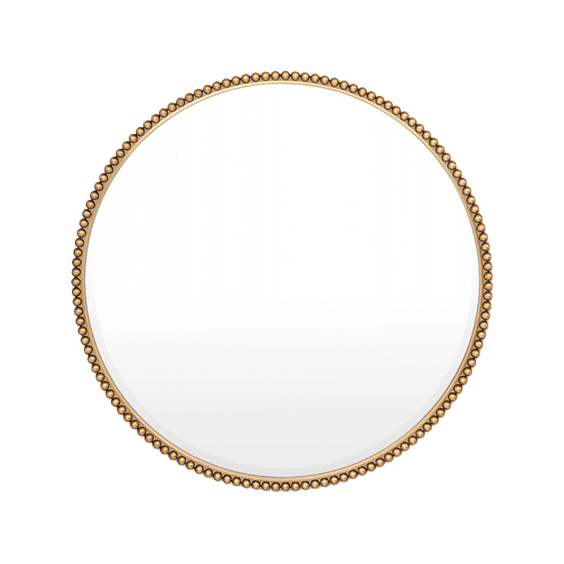 Estelle Round Mirror (Gold)