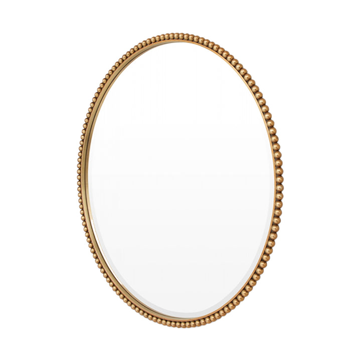 Estelle Round Mirror (Gold)