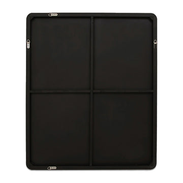 Flynn Curve Rectangle Mirror (Black)