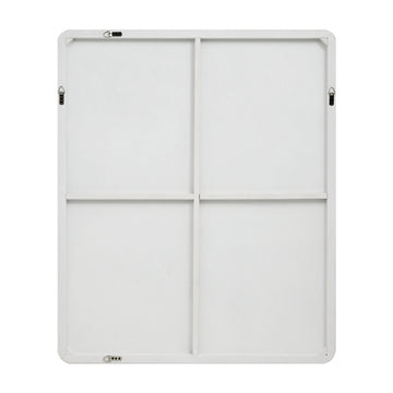 Flynn Curve Rectangle Mirror (Mid Grey)