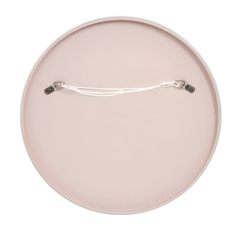 Flynn Round Mirror (Blush)