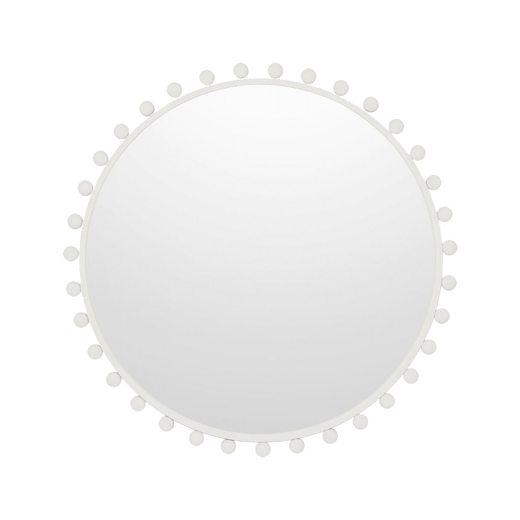 Luna Round Antique Mirror – Life Interiors