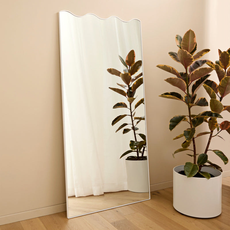 Margot Mirror (Bright White)