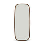 Trim Floor Leaning Mirror - Walnut