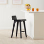 Marina Timber Bar Stool - Black