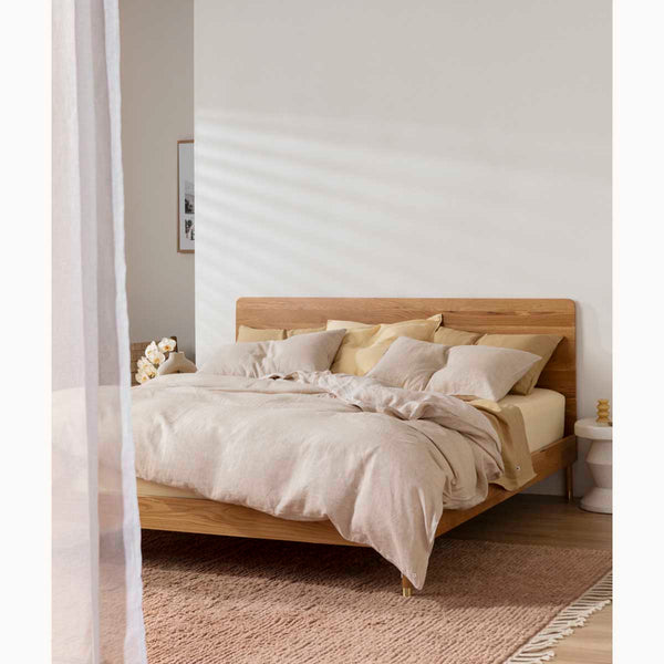 Life Interiors - Buy Marlo King Bed (Oak) & Furniture Online or In Store!