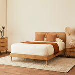 Marlo Double Bed (Oak)