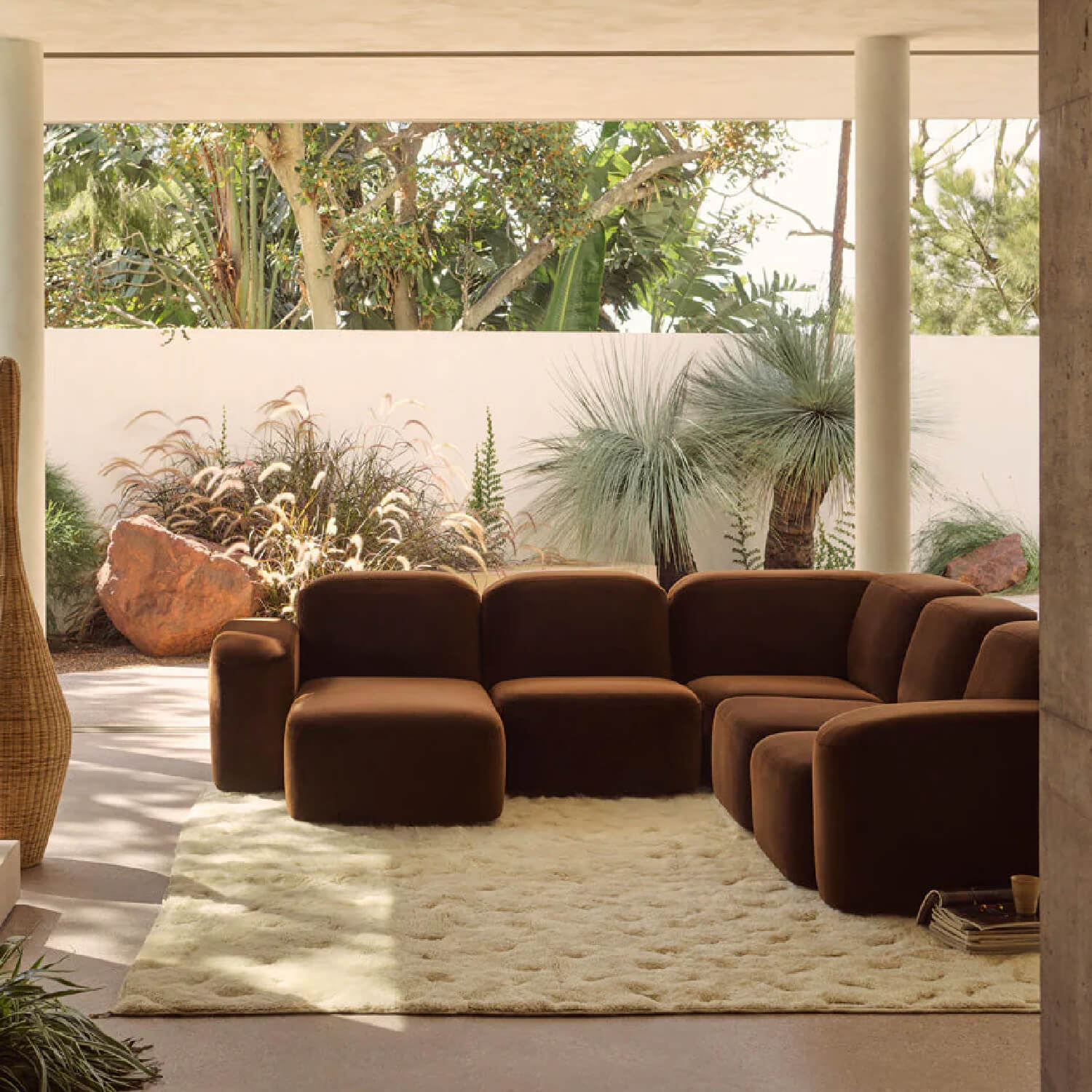 Muse Modular Sofa styled image 2