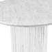 Noir Oval Dining Table (White Oak, Marble, 220cm)