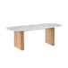 Noir Oval Dining Table (Oak, Marble, 280cm)