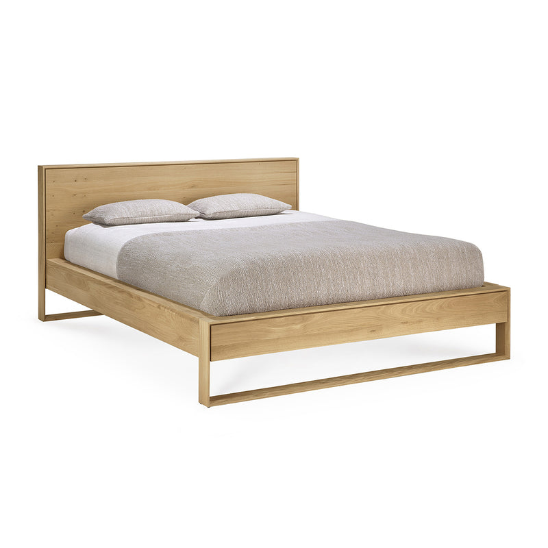 Nordic II King Bed Frame (Oak)