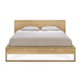 Nordic II King Bed Frame (Oak) - Nordic II King Bed Frame (Oak)