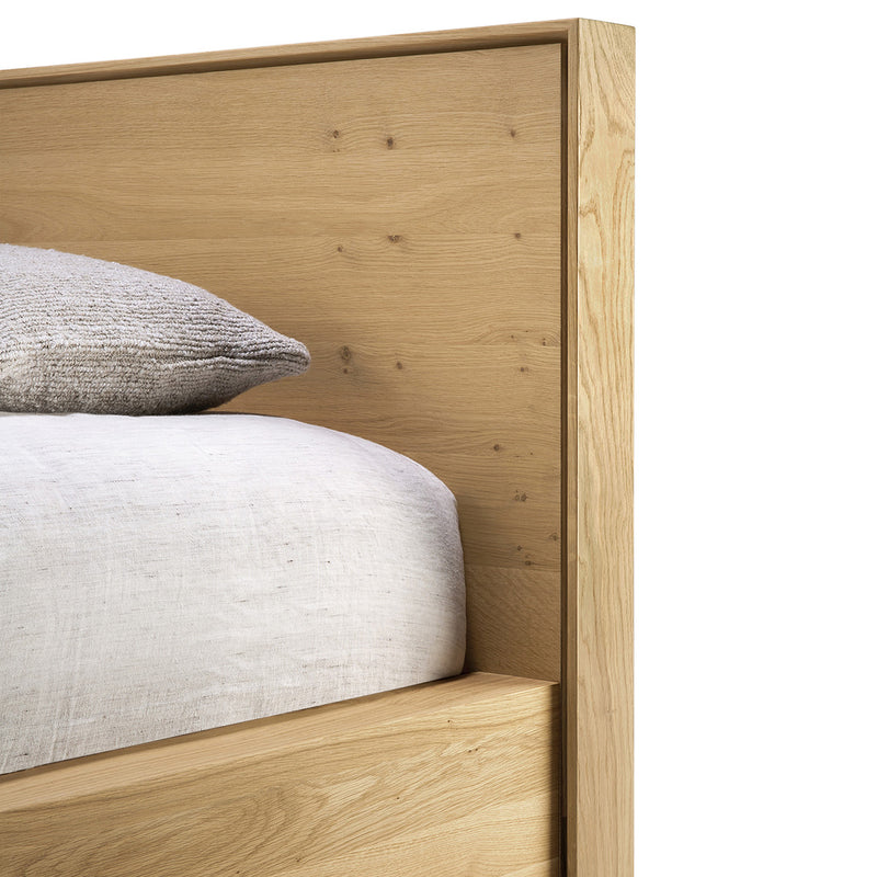 Nordic II King Bed Frame (Oak)