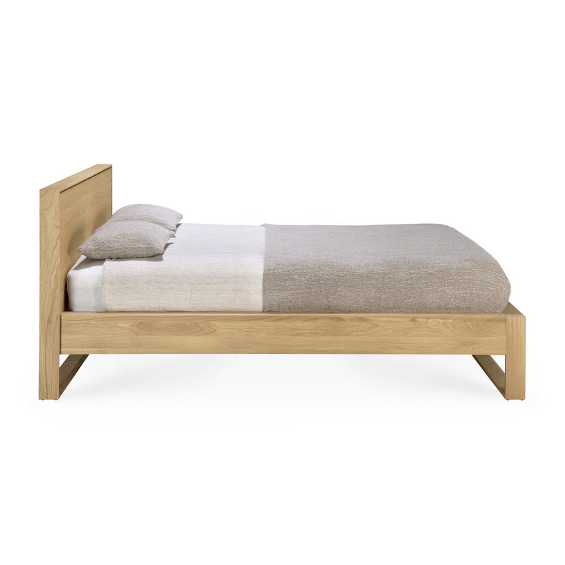 Nordic II King Bed Frame (Oak)