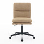 Logan Fabric Office Chair - Camel Textured Weave / Black