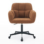 Stella Fabric Office Chair - Clay Weave / Black