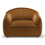Tubo Occasional Chair - Malibu Cognac