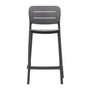 Morella Outdoor Bar Stool - Grey / 75cm