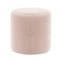 Juliette Velvet Ottoman (40cm) - Blush