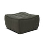 N701 Eco Fabric Ottoman - Moss